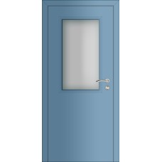 Двери Капель Classic ДО моноколор RAL5024 пастельно-голубой