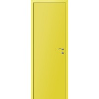 Двери Капель Multicolor ПВХ ДГ эмаль RAL1018 желтый