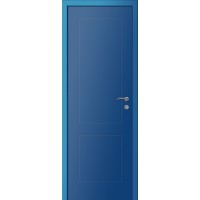 Двери Капель Multicolor ПВХ Ф2К эмаль RAL5010 синий