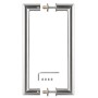 Ручка-скоба PH-23-25/300-INOX нержавейка